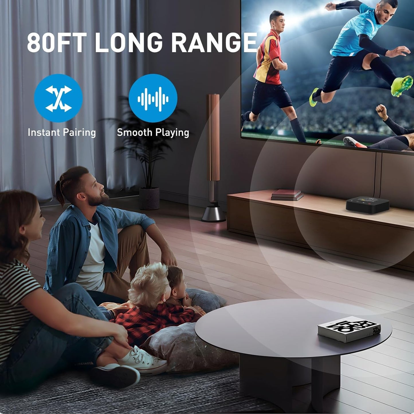 1Mii B06HD+ Hi-Res Bluetooth 5.1 Music Receiver for Home Stereo w/LDAC, Hi-Fi Bluetooth Adapter w/Audiophile DAC aptX HD Volume Control OLED Display, Wireless Audio Adapter for AV Receiver/Amplifier