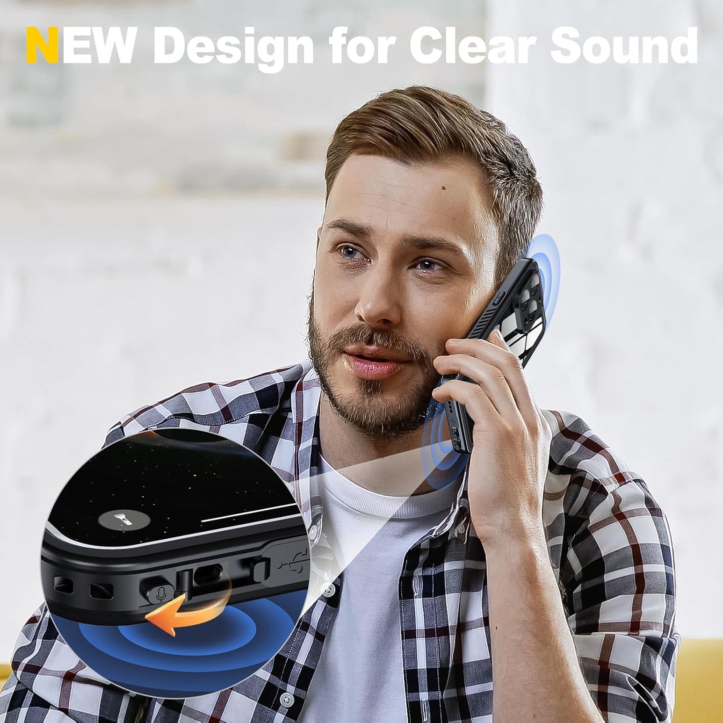 for iPhone 15 Pro Case Waterproof - Built-in Privacy Screen Protector & HD Screen Protector [IP68 Underwater] Shockproof Dustproof Full Body Protection iPhone 15 Pro Phone Case Black