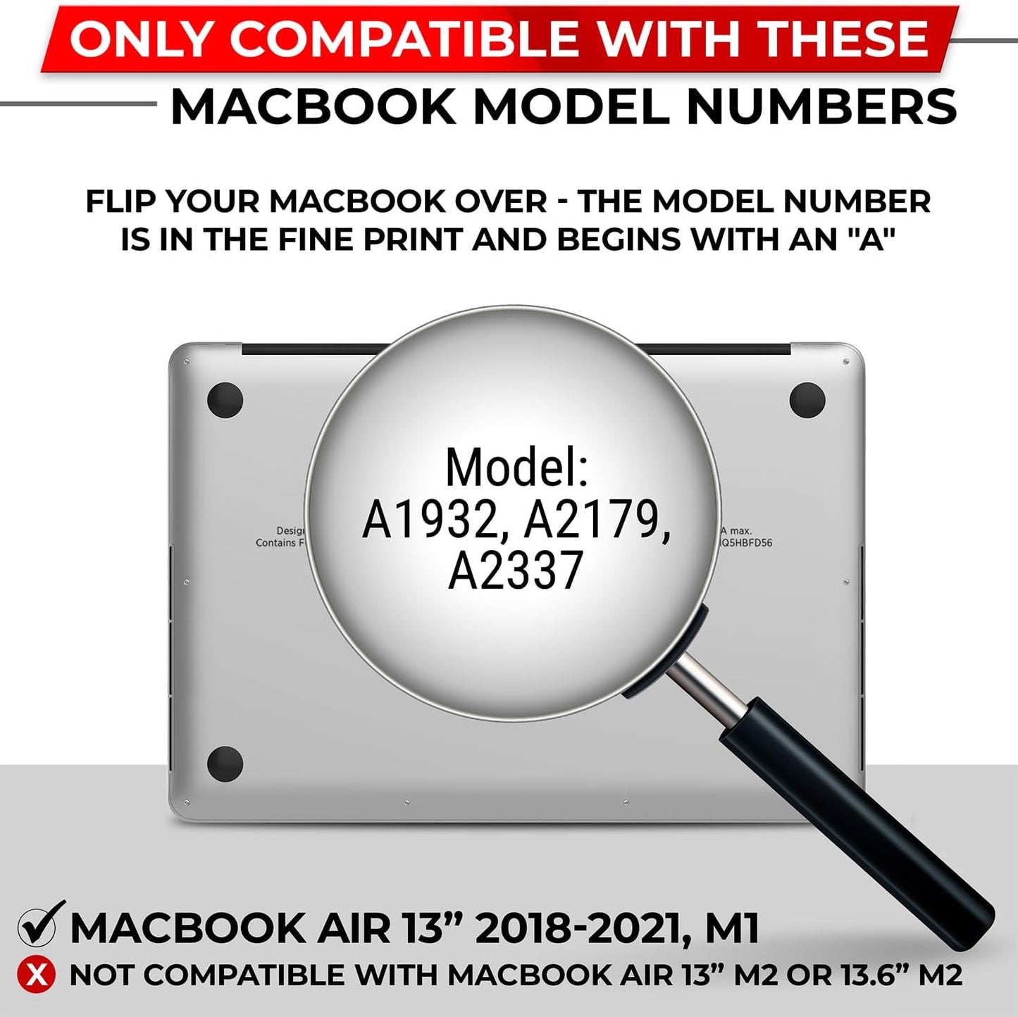 Magnetic Privacy Screen for MacBook Air 13 Inch (2018, 2019, 2020, 2021, M1) Removable Laptop Privacy Filter Shield and Protector