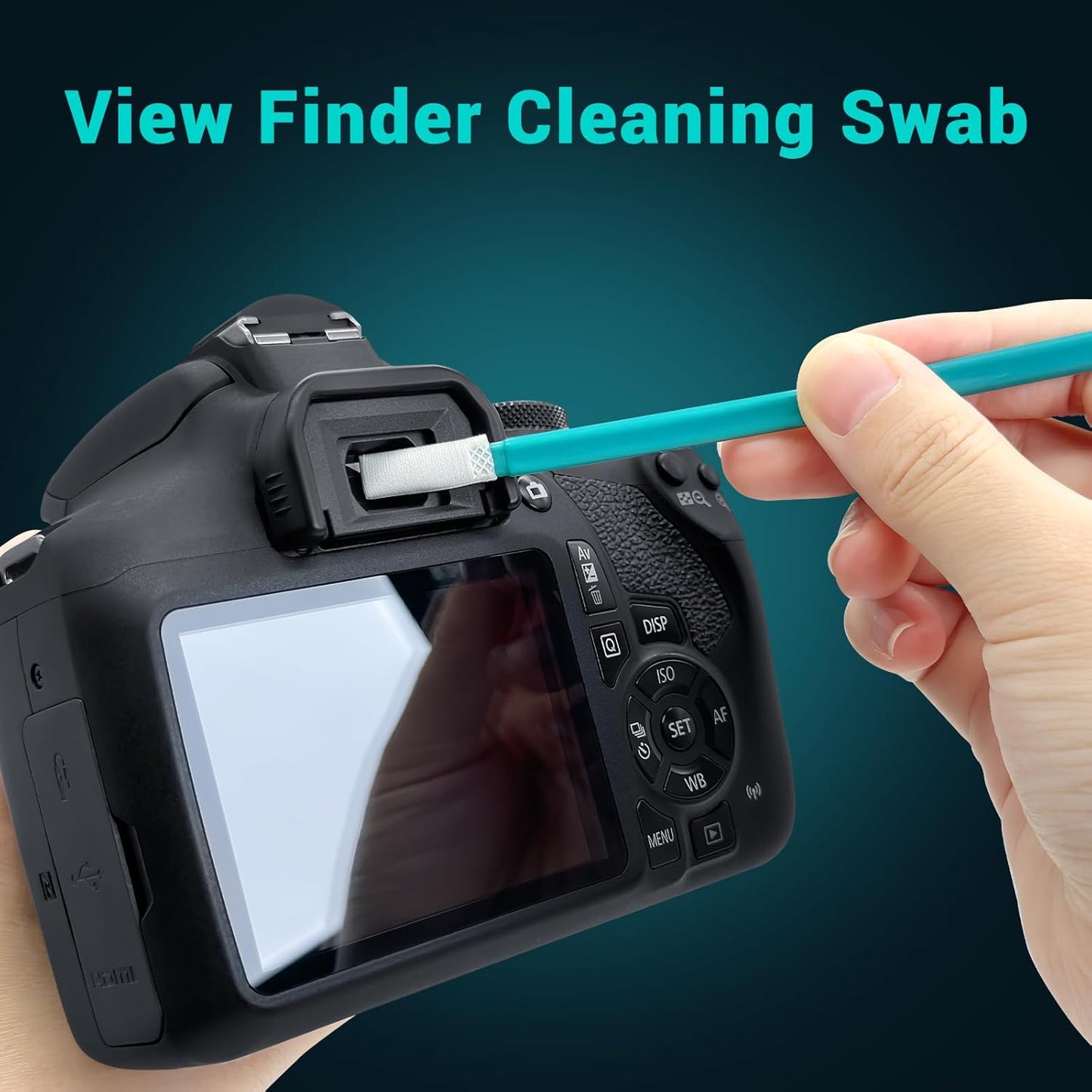 Aocii 20pcs Full Frame Camera Sensor Cleaning Kit, Lens Solution, 24mm Swab, 30ml Cleaner for Sony Nikon Canon FF CCD CMOS (Dust-Free Vacuum Packaging)