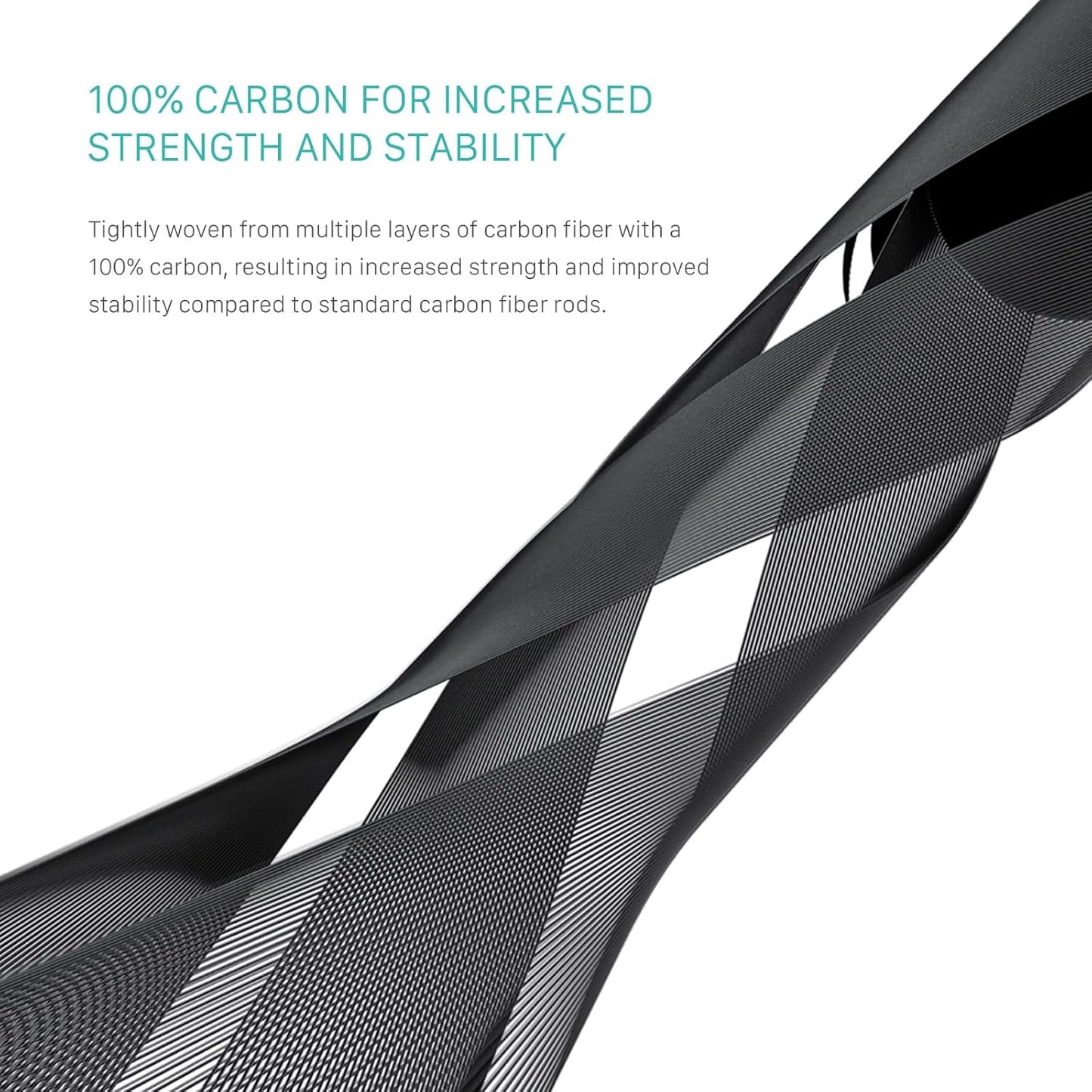 Tilta 2X Carbon Fiber Rods 15mm for Rail Support System | Increased Strength | Mount Accessories | Lightweight | DSLR Shoulder Rig, Camera Stabilizer Cage, Matte Box (30cm)