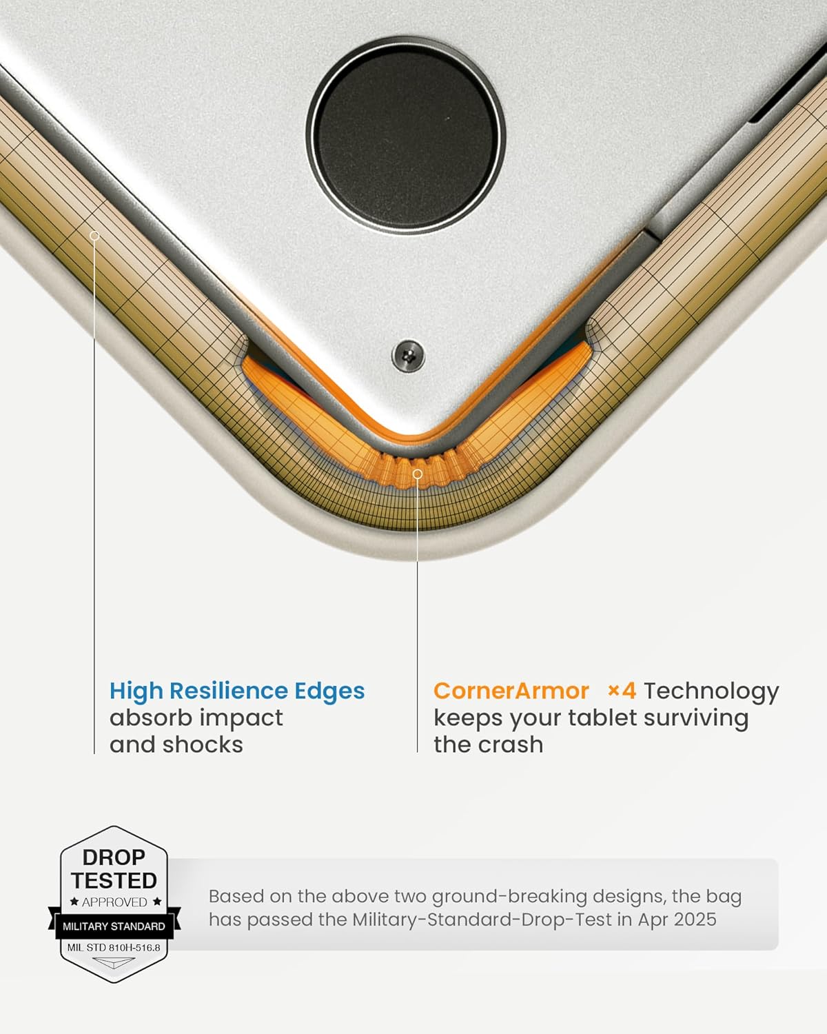 tomtoc 360 Protective Puffy Laptop Sleeve for 14-inch MacBook Pro M4/M3/M2/M1 Pro/Max A3112 A3401 A3185 A2992 A2918 A2779 2024, 13.5/13.8-inch Surface Laptop 7(Copilot+ PC)/6/5/4/3, Quilted Design