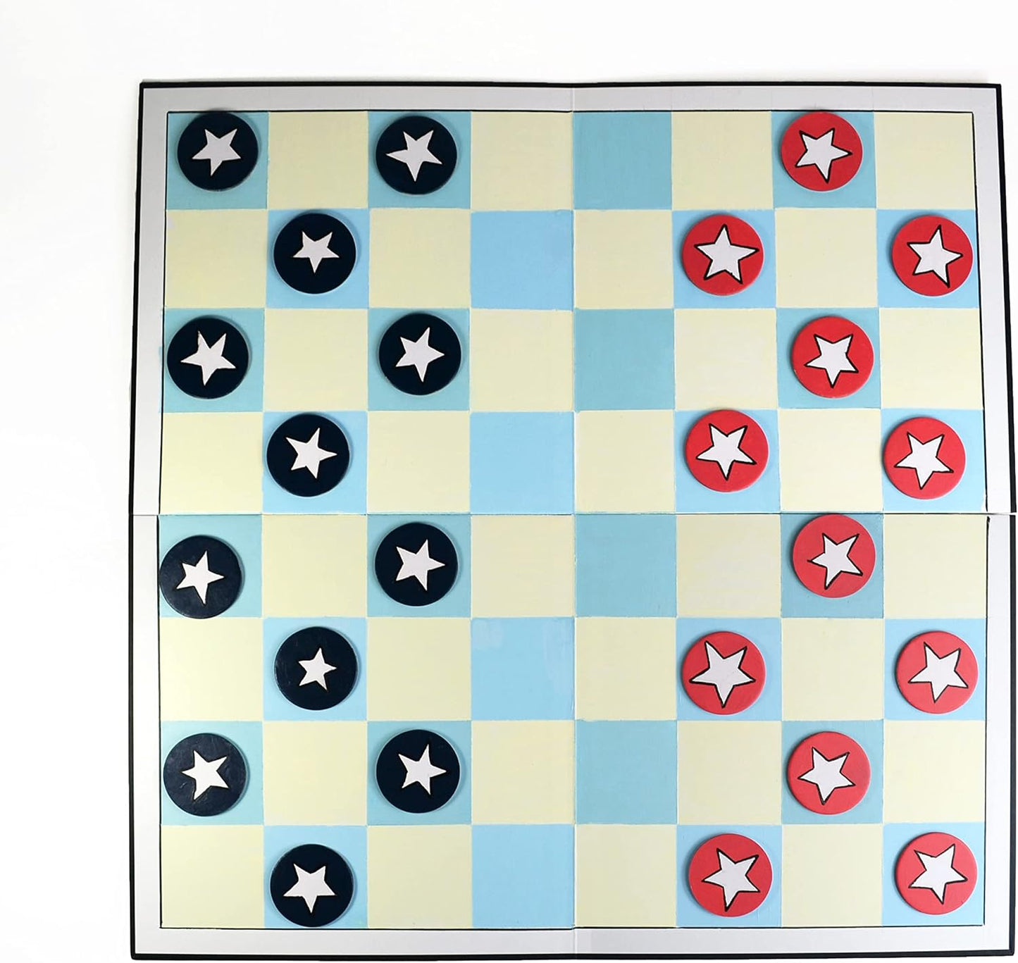 Apostrophe Games Create Your Own Board Game (Blank Checkers & Chess)