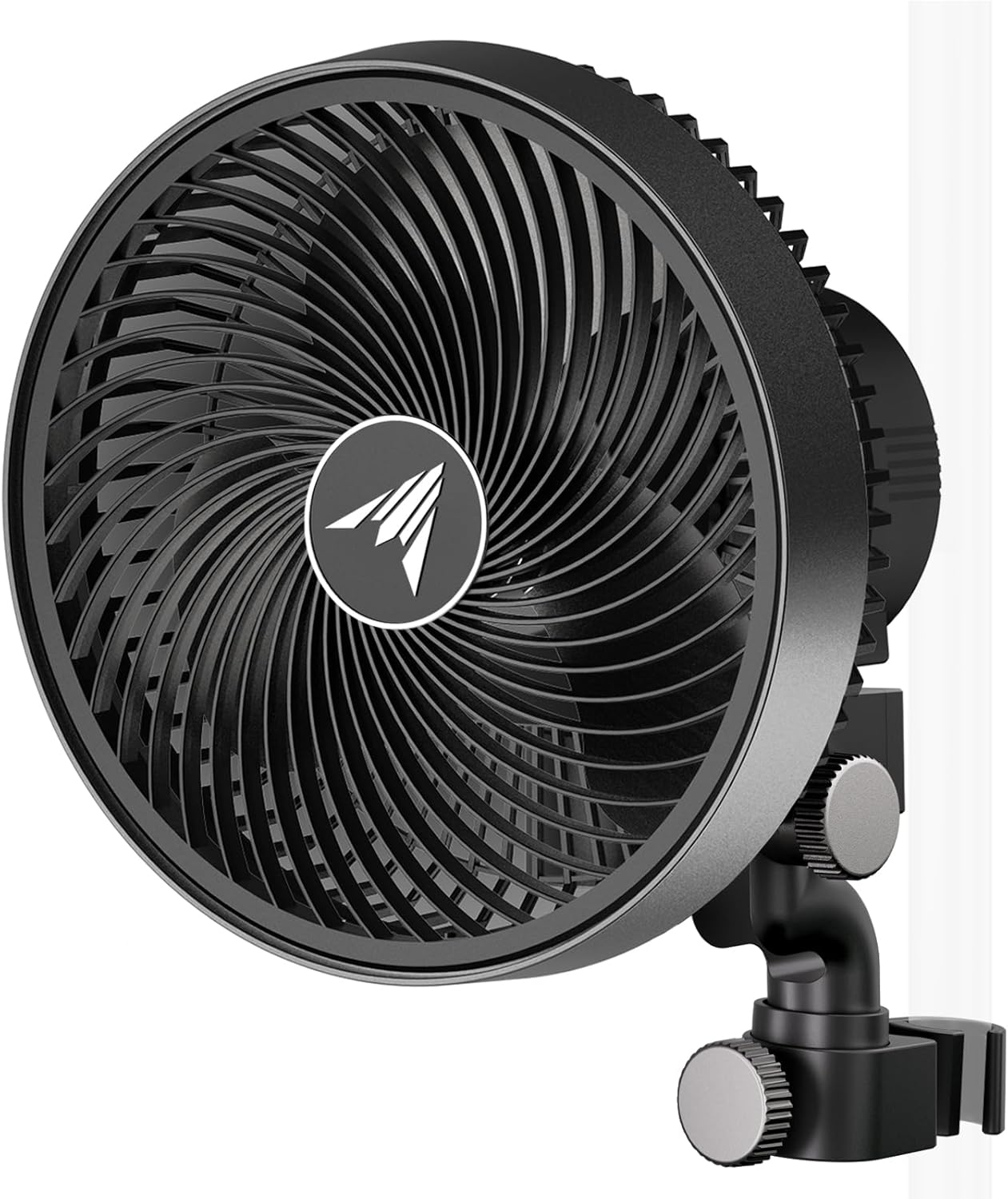 AC Infinity CLOUDRAY A9, Grow Tent Clip Fan 9” with Redesigned Long-Life EC Motor, Custom 10 Dynamic Wind Speeds, Weatherproof IP-54, Manual Swivel, for Hydroponics Circulation Cooling