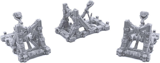 EnderToys Catapults by Printable Scenery, 3D Printed Tabletop RPG Scenery and Wargame Terrain 28mm Miniatures