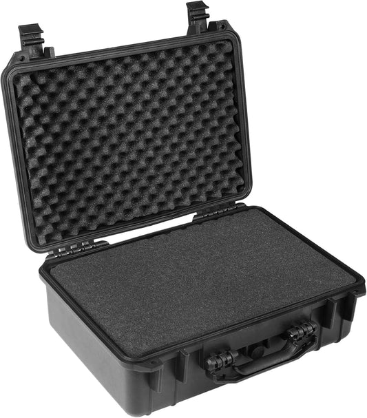 18x 13.8x 8 Inch Hard Case, Portable Weather Waterproof Protective Camera Case with Customizable Foam, Fit Use of Drones, Camera, Equipments, Black4