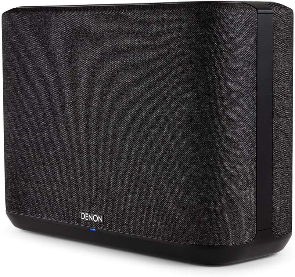 Denon Home 250 Wireless Smart Speaker – Mid-Size, Stereo Sound, Wi-Fi & Bluetooth, HEOS Built-in, Alexa Built-in, Siri & AirPlay 2, Spotify Connect, Multi-Room Support, Black