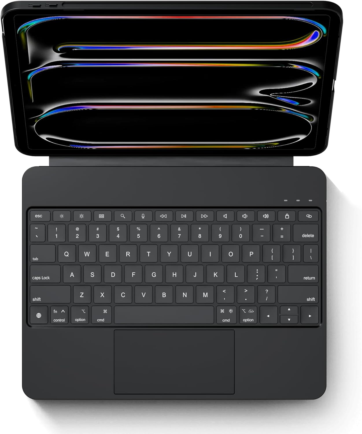 Detachable Keyboard Case for Apple 2025 iPad Air 13-inch (M3-M2) and iPad Pro 12.9-inch (6th-3rd Gen): Wireless Backlit Keyboard with Trackpad, Magnetic Protective Cover