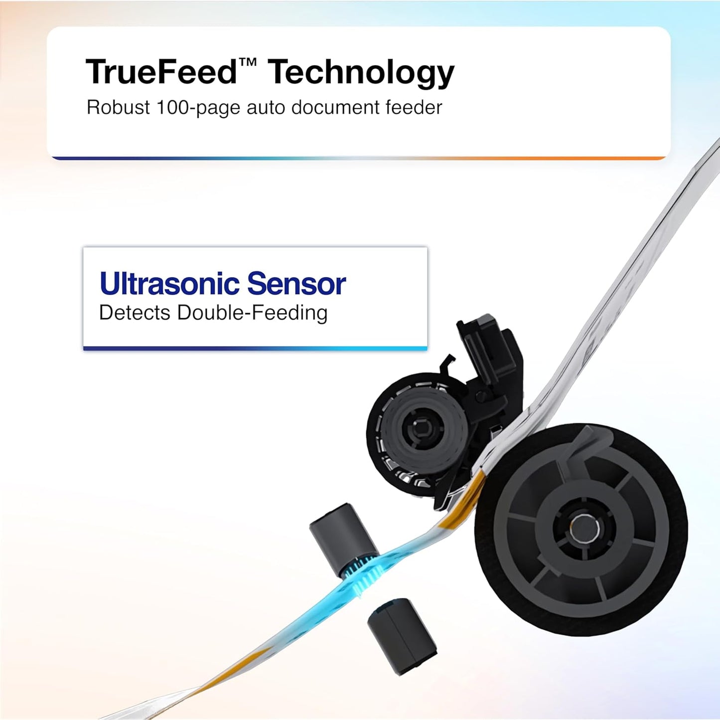 Epson RapidReceipt RR-600W Wireless Desktop Color 2-Sided Receipt & Document Scanner with ScanSmart AI PRO Receipt Management & PDF Software for PC & Mac, Touchscreen & 100-Page Auto Document Feeder