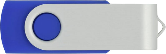 10 Pack USB Flash Drives - 64GB USB 2.0 Memory Stick - Blue