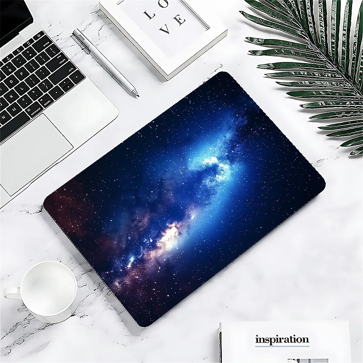 Compatible with MacBook Air 13.3 13.6 Inch Case 2022 2021 2020 2019 Plastic Hard Shell Case Cover,13.3 Pro(A1706/A1708/A1989/A2159/A2289/A2338), Milky Way Galaxy