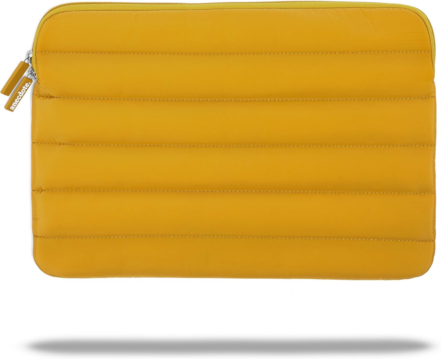ANECDOTE Laptop Case 15-16 Inch – A Perfect Laptop Sleeve - Compatible with MacBook Air/Pro 15 inch M3 M2 M1 Chip Pro Max 2023-2021 – Fits Well, Made of 100% Nylon with Aesthetic Design (Marigold)