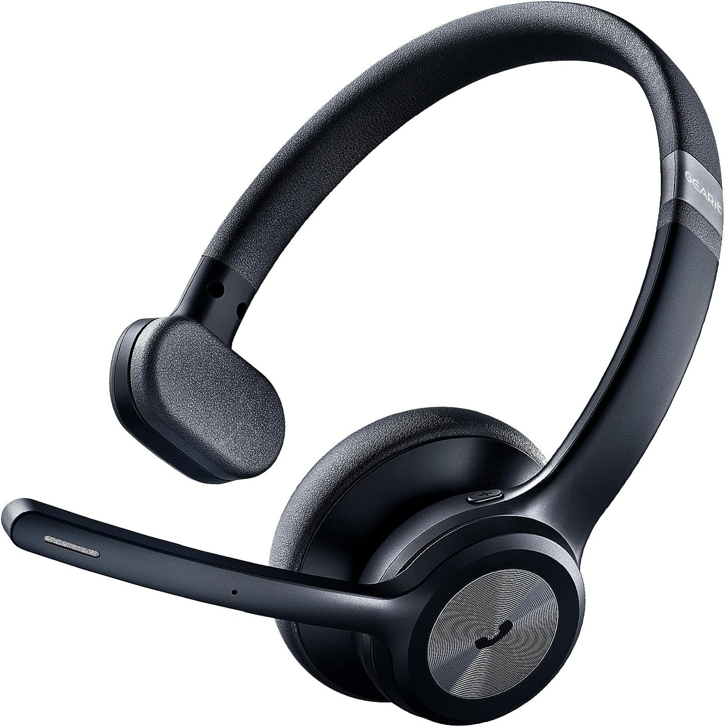 GEARit Wireless Bluetooth Headset with Mic - 35 Hrs Talk Time - for Trucker, w/Noise Cancelling Microphone & Mute Button - Easy to Set Up Wireless for Work, Phone Calls, Homes, Offices