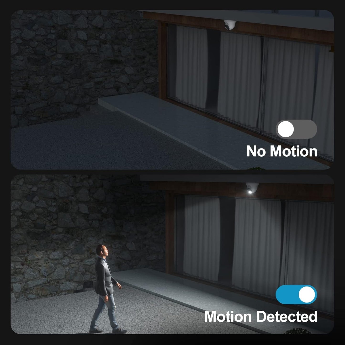 Anpviz 4K 16CH PoE Security Camera System, 8pcs Wired 8MP PoE IP Cameras Outdoor with Human Vehicle Detection, 100ft Smart Color Night Vision, 4K 16 Channel NVR with 4TB HDD for Business (U Series)