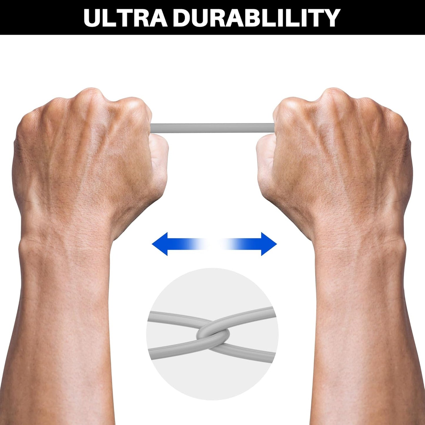 Cat5e Ethernet Cable 125 FT, Long Cat 5e Internet Cable, Grey Snagless Patch Cord, Flexible, Network, LAN, PoE, Standard RJ45 Connector for PC, Server, Router, Modem, TV, PS5 - with 15 Cable Ties