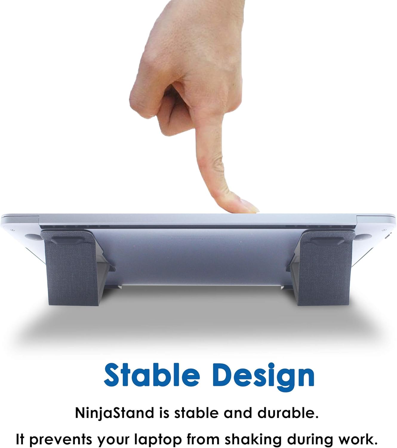 NinjaStand - Super Light / Thin / Portable Laptop Stand for 13" ~ 16" Laptops