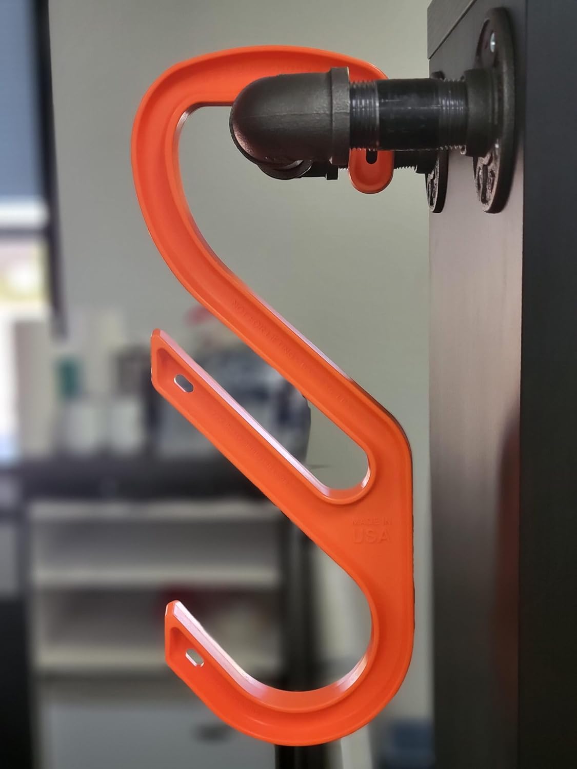 HIGH 5 Hook Double - Heavy Duty, Industrial Safety Hook for Hanging Cables, Cords, Hoses and Welding Leads. 250 lb Capacity (Box of 20)