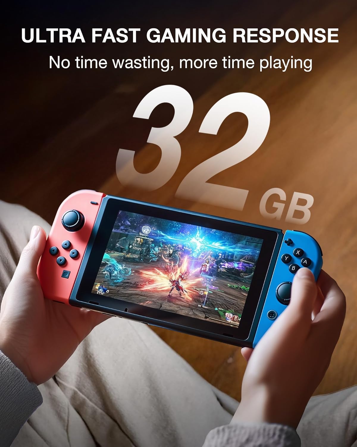 32GB CT100 microSDHC UHS-I Memory Card with Adapter - up to 100MB/s, C10, U1, V10, Full HD, A1, Micro SD Card for Smartphones, Tablets, Cameras, Gaming Consoles, and Drones (2 Pack)