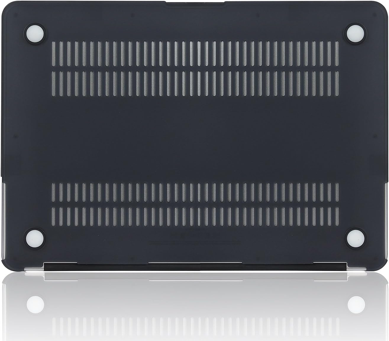 Matt Black Case for MacBook Pro 13 inch M2 M1 A2338 A2289 A2251 A2159 A1989 A1706 2023-2016 Release with Touch ID, 6 in 1 Plastic Hard Shell&Keyboard Cover&Screen Protector&Webcam Cover