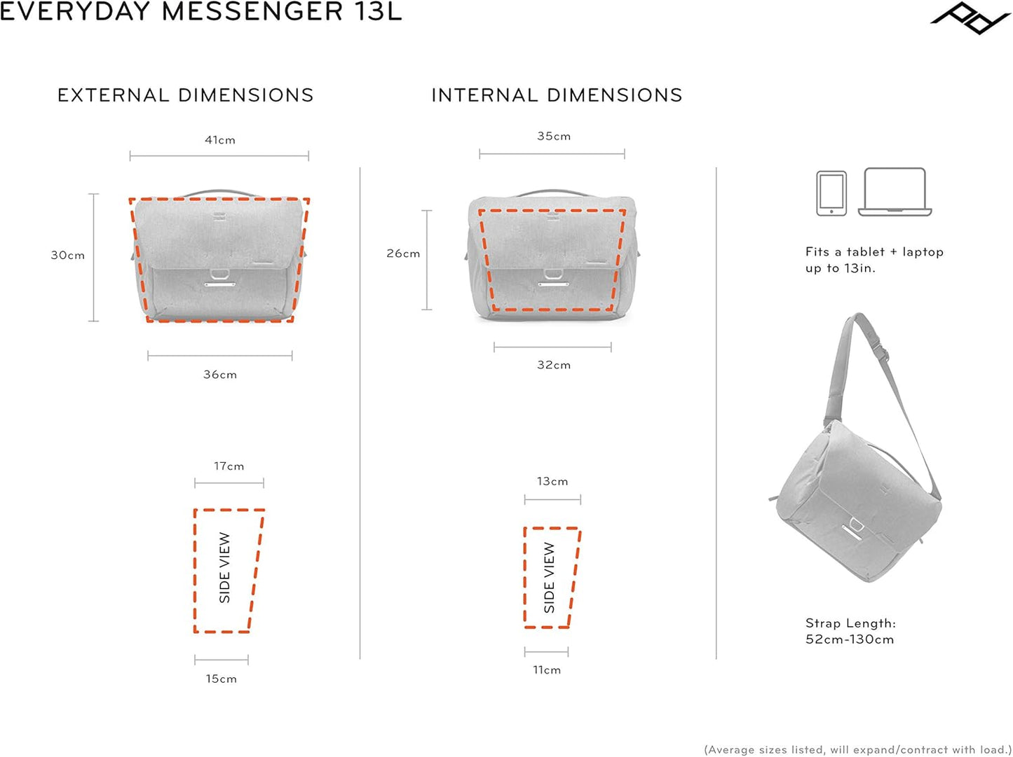 Peak Design Everyday Messenger V3 13L