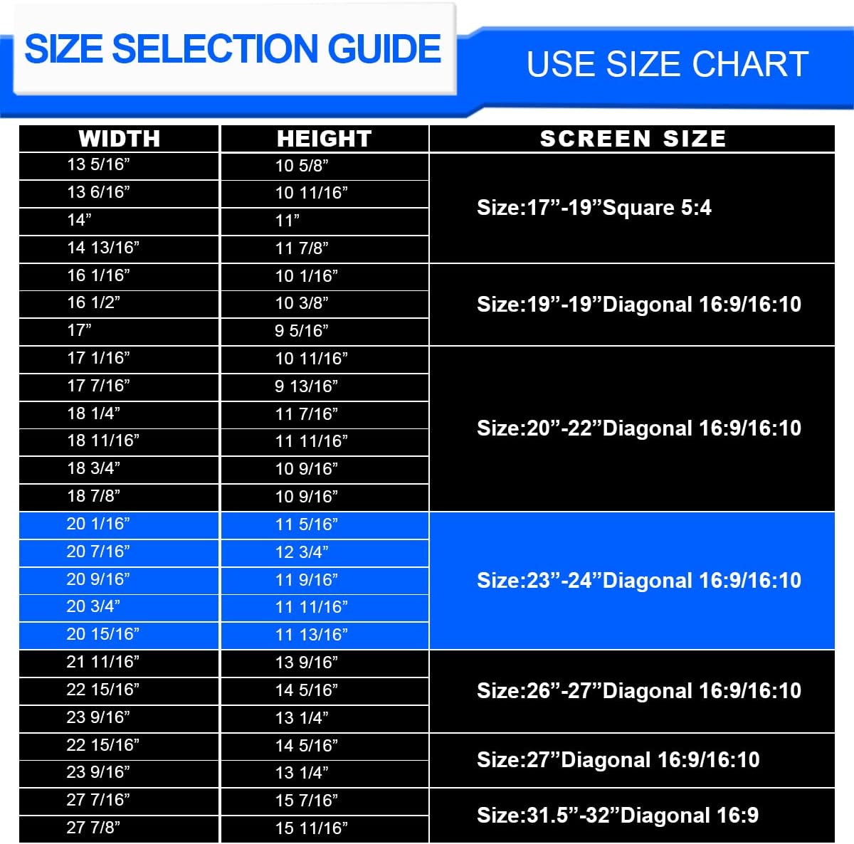 Computer Privacy Screen Filter 24" Hanging Privacy Screen Protector Compatible Widescreen Computer Monitor with Aspect Ratio 16:9,Anti-Glare Privacy Screen Protector for 23.6" 23.8" Monitor