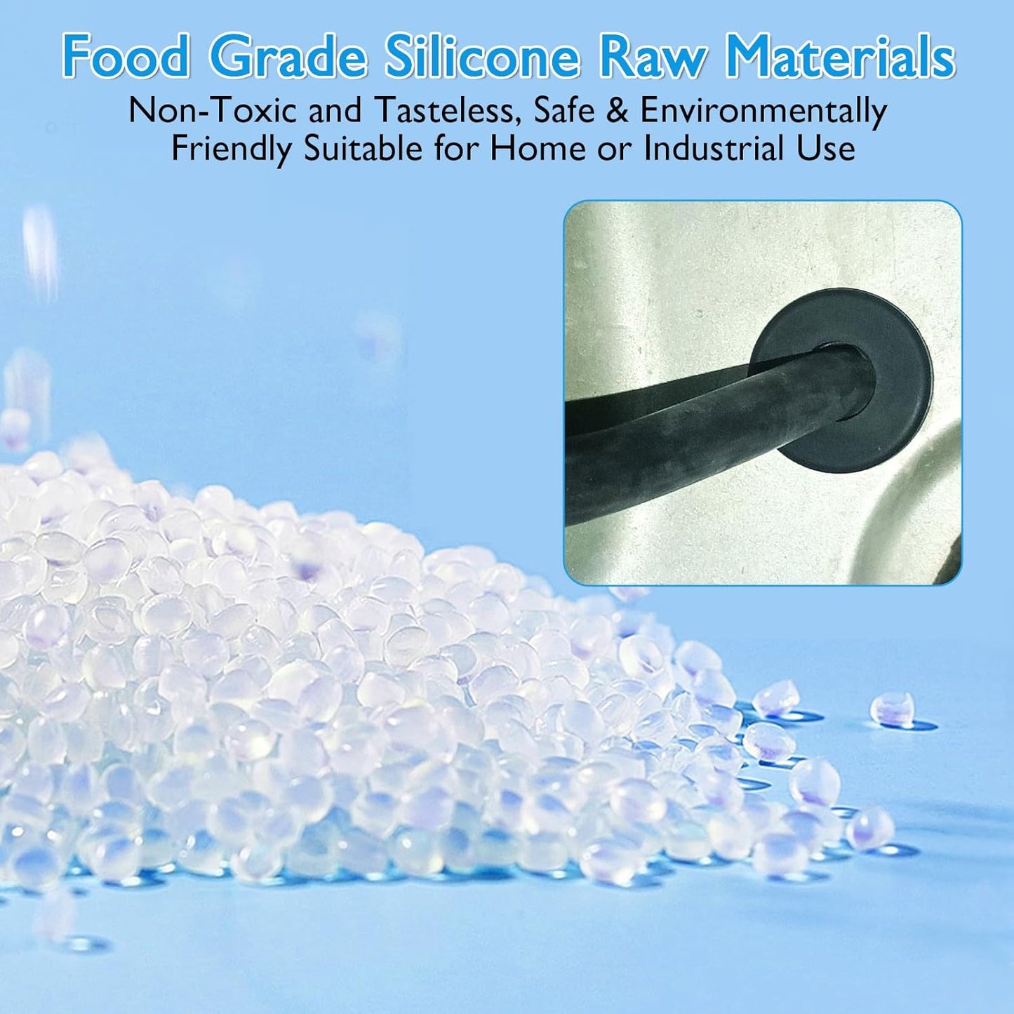 15 Pcs1/2" Drill Hole, 5/16" ID Silicone Rubber Grommets for Wiring, Automotive Firewall Hole Plug Top Hat Metal Wall Drywall Grommets for Vinyl Tubing in Hydroponic Irrigation Systems