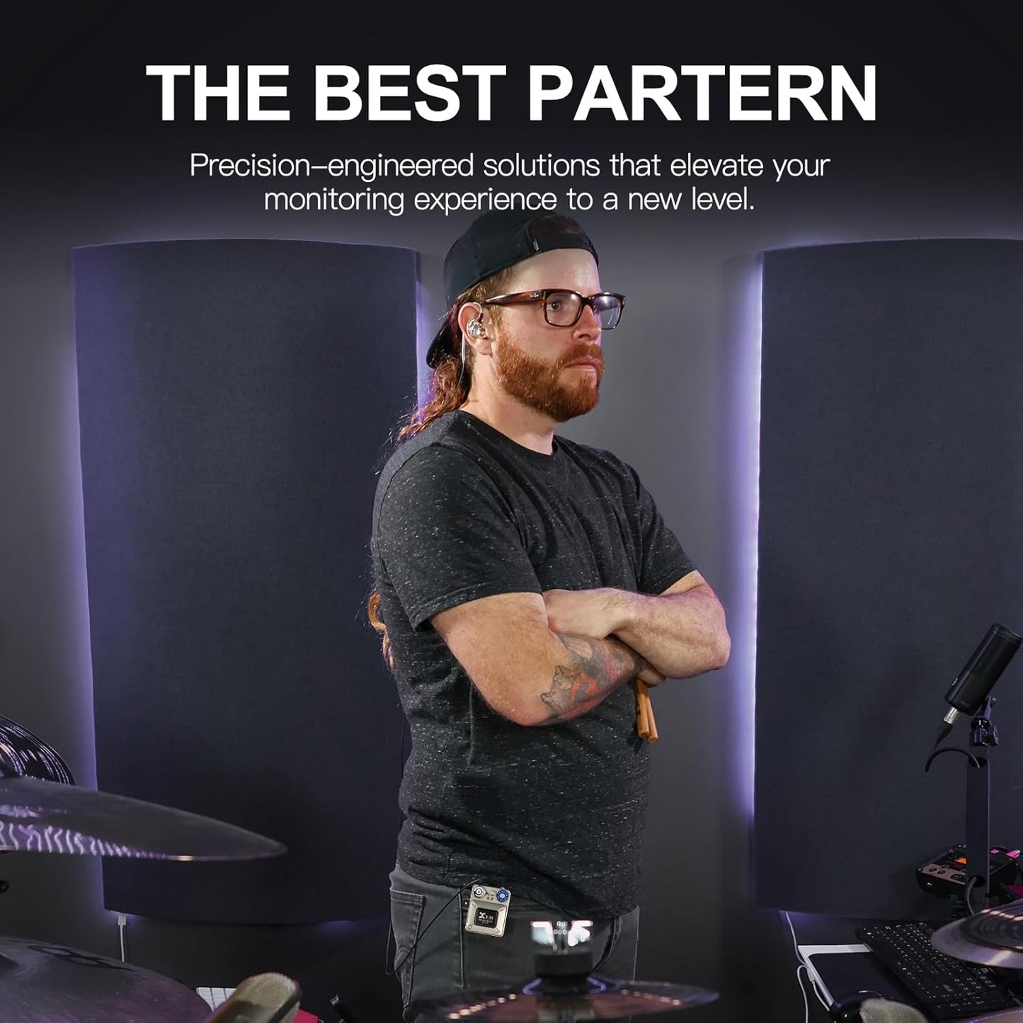 Xvive U45T9 Wireless in-Ear Monitor System Bundle with T9 in Ear Monitor