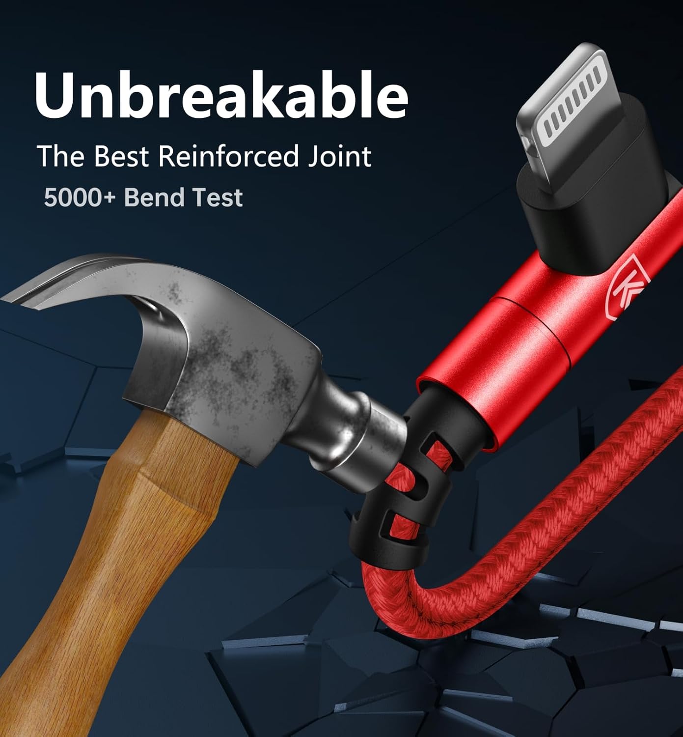 90 Degree USB C to Lightning Cable 10FT, iPhone Charger [Apple MFi Certified] 3Pack Fast Charging Cables Cord, Right Angle Braided USB C Lightning Cable for iPhone 14/13/12/11/Pro Max/Plus/8/7-Red