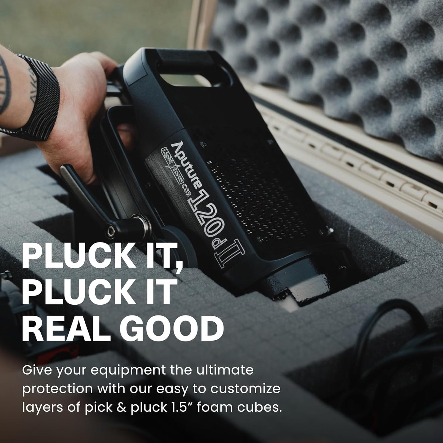 Condition 1 45" Long Hard Shell Carrying Case Model 2191 with Wheels, Waterproof, Protective, Storage for Music Equipment, Camera, Travel Case, Made in USA, 44.52"x16.30"x12.90" Black