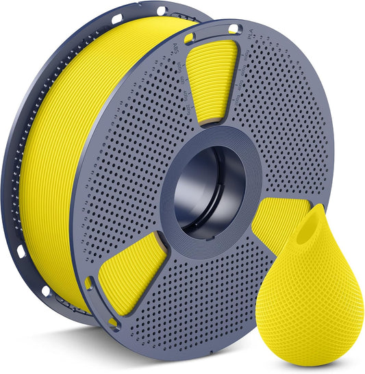 SUNLU 3D Printer Filament PETG Filament 1.75mm,Less Stringing Good Layer Adhesion High Toughness,PETG Filament 1.75 ±0.02mm,1kg Spool(2.2lbs),1kg,Yellow