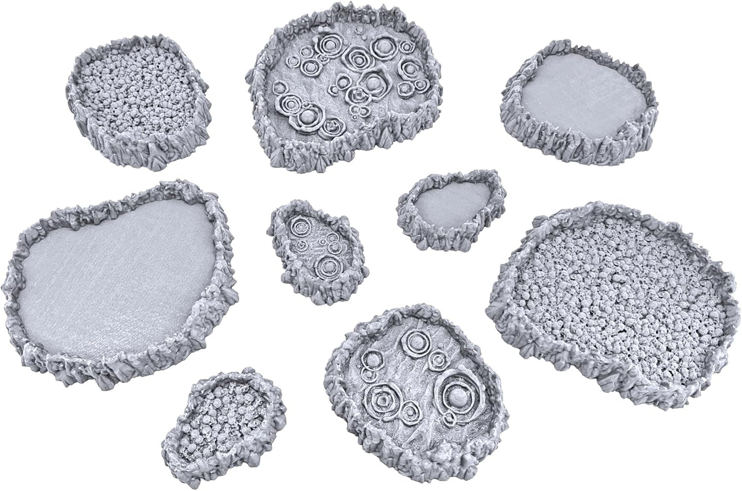 Burbling Pits Printable Scenery, 3D Printed Tabletop RPG Scenery and Wargame Terrain 28mm Miniatures