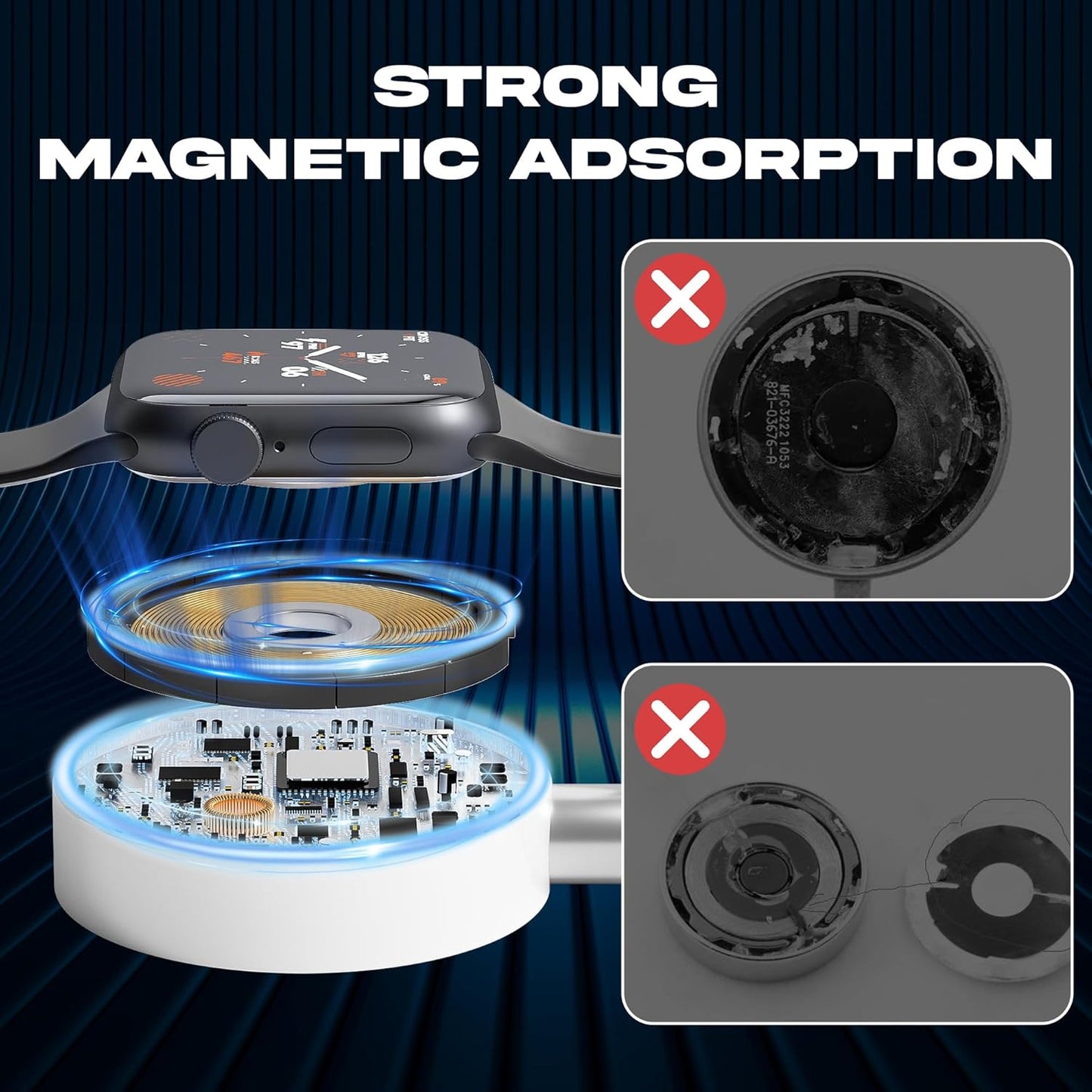 chubbycable Tri-Flex 3 in 1 USB C Cable for Apple Watch Charger Silicone 100W Multi Charging Cable Fast Charge Compatible with iPhone 16/15 Series iWatch iPad Airpods MacBook, 4.1FT, Black