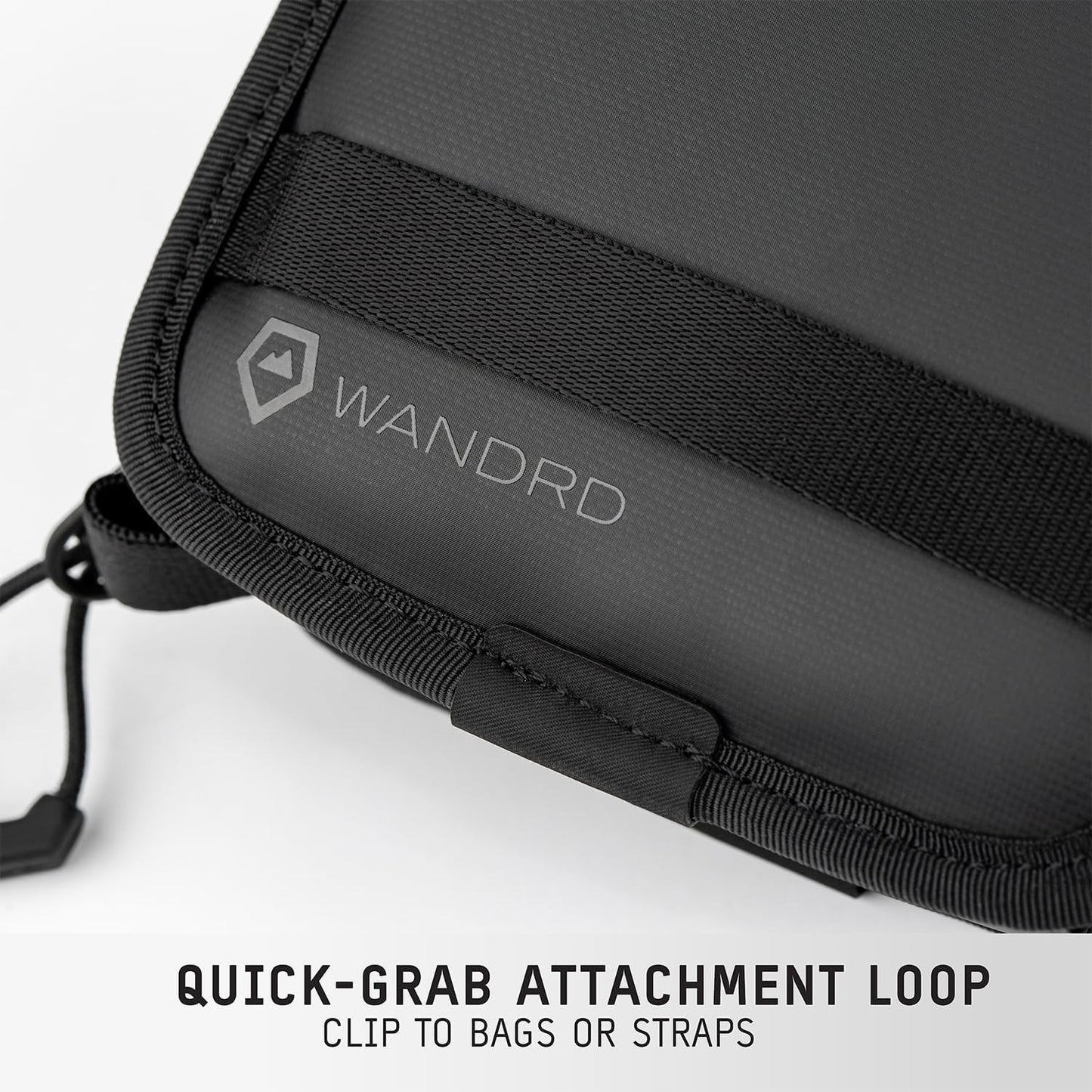 WANDRD Lens Filter Case - Store 4 Filters in Your Camera Backpack or Camera Case, Protect Photography Accessories from Scratches, Dust & Impact (Black)