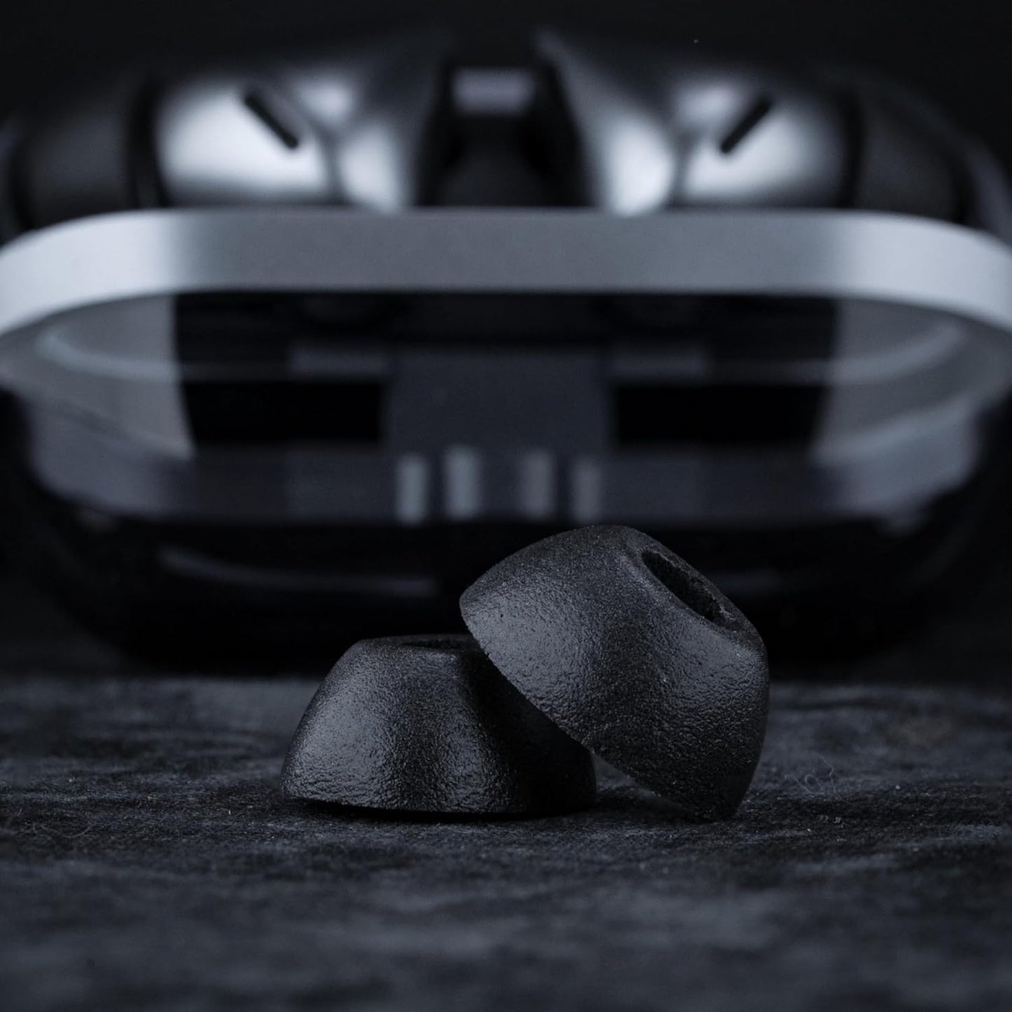 Comply TrueGrip MAX | Premium Memory Foam Replacement Earbud Tips for Samsung Galaxy Buds3 Pro | Long Lasting Comfort, MAX Durability, Secure Fit, Superior Noise Isolation| Black (Small) (1 Pair)