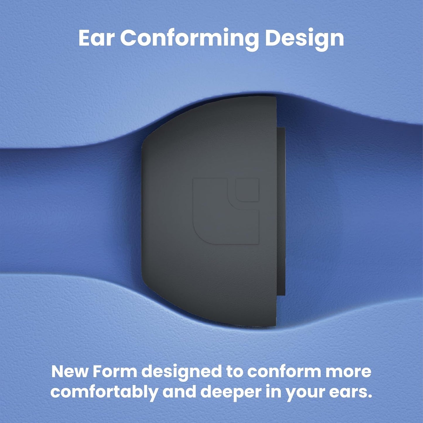 Foam Masters Ultra-Premium Memory Foam Ear Tips for AirPods Pro 1st & 2nd Gen | 3 Pairs | Black Magic Ver 6.0 | Secure | Comfort | Better Noise Cancel | Replacement Buds – Space Gray, Small