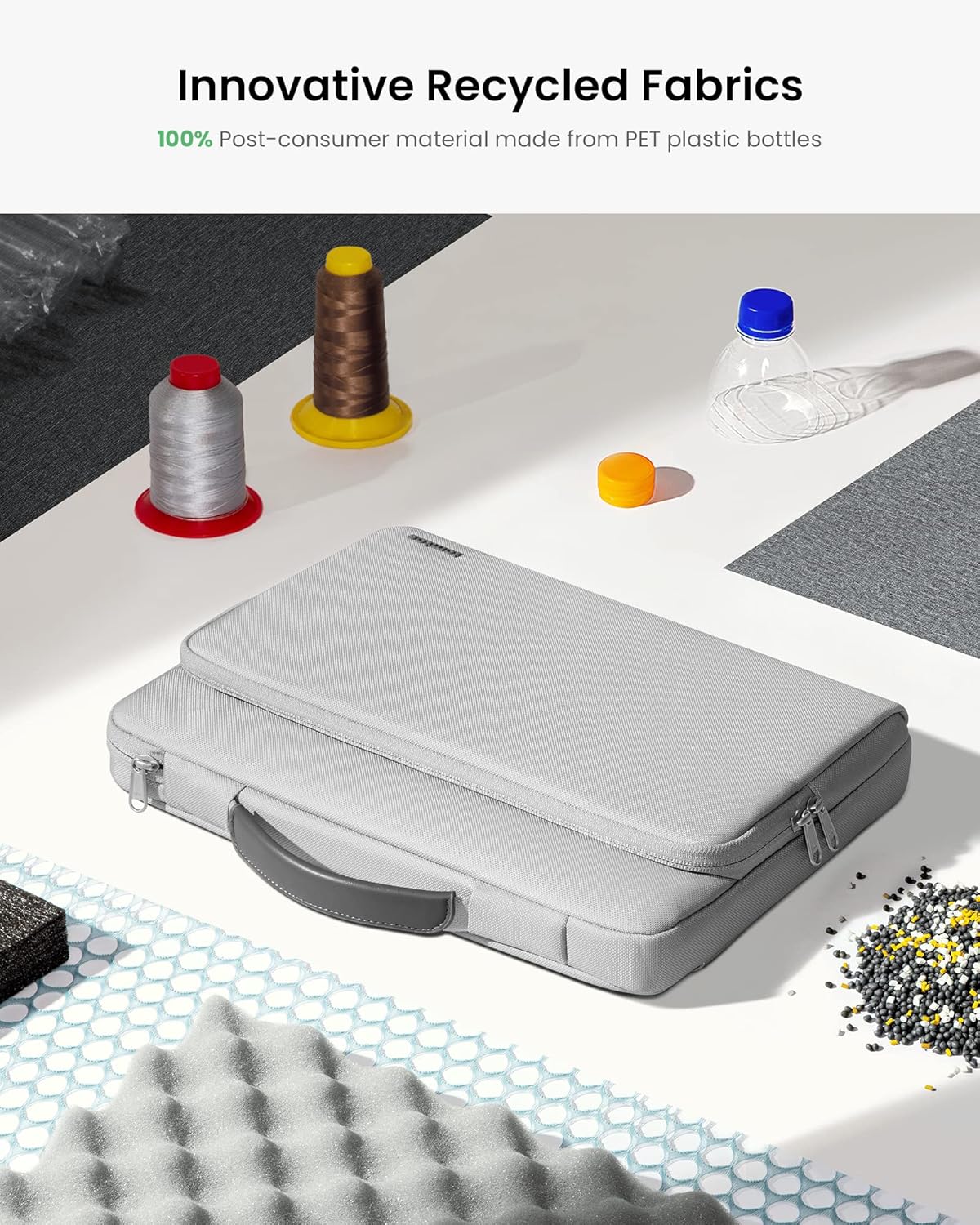 tomtoc 360 Protective Laptop Case for 15-inch 2025 New MacBook Air M4/A3241 M3/A3114 M2/A2941, 15 Inch Microsoft Surface Laptop 7/6, Dell XPS 15 Plus, 15-in MacBook Pro, Acer HP Chromebook 14