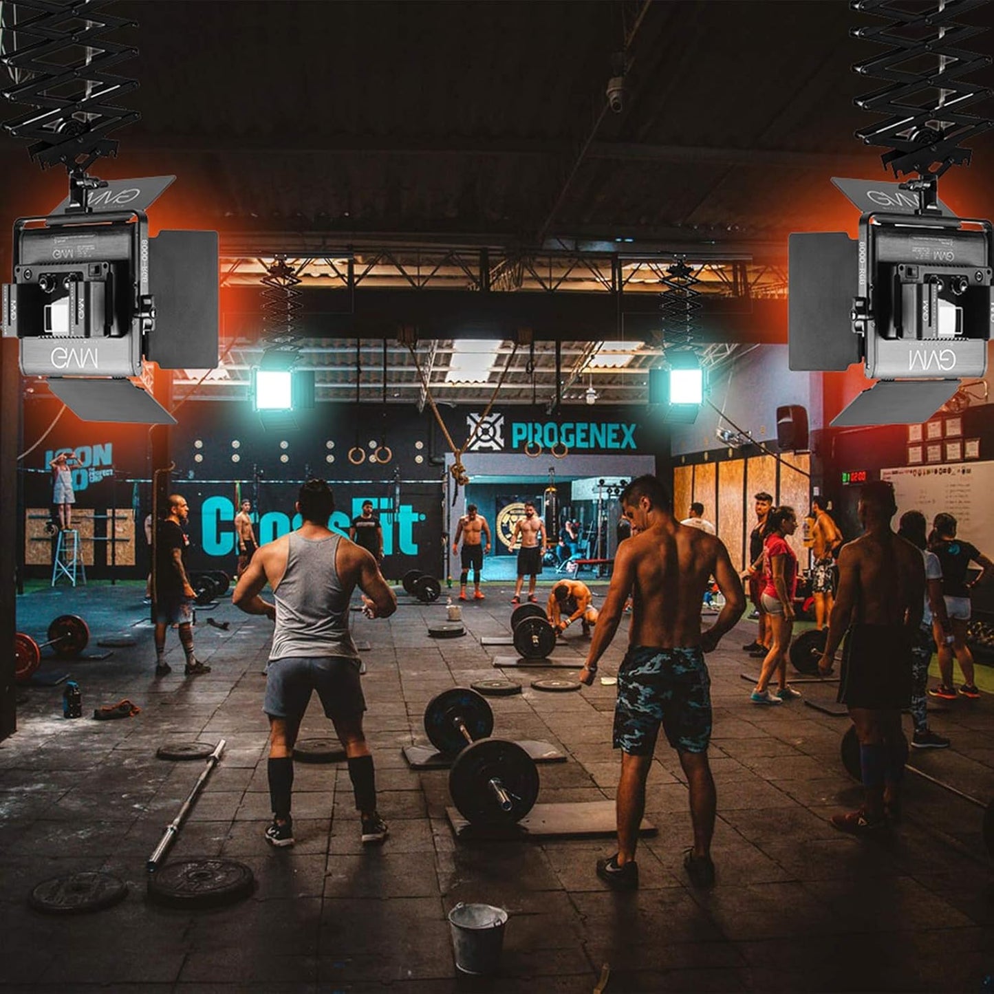 GVM RGB LED Panel Video Light, Photography Lighting with APP Control, 800D Video Lighting Kit for YouTube Studio, Gaming, Streaming, Conference, 8 Kinds of Scene Lights, CRI 97, 2 Packs