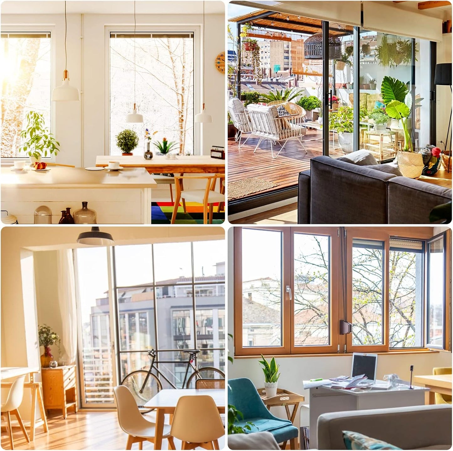 FLYZZZ Window Screen Door Repair Kit, 48"x118" Fiberglass Mesh Replacement with Roller Tool/Hook/Spline/Cutter/Clips/Ruler, 7-in-1 Sliding Patio Door & Screen Door Repair Kit, Gray