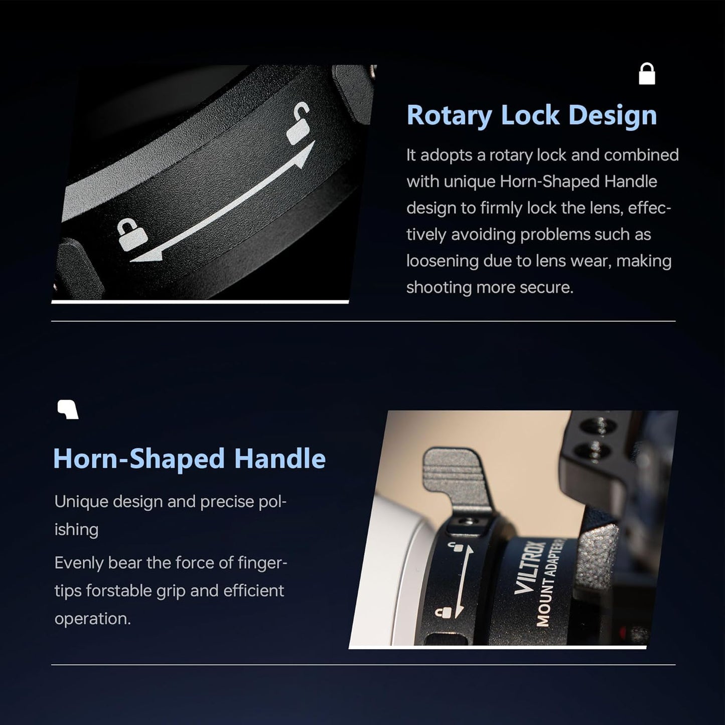 VILTROX PL-E Lens Adapter, Lens Converter Ring Camera Lens Mount Adapter Ring Compatible with PL Lens to Sony E/NEX Mount Cameras A7S3/FS7/5/FX9 /A7R4/R3/a Series/Nex Series