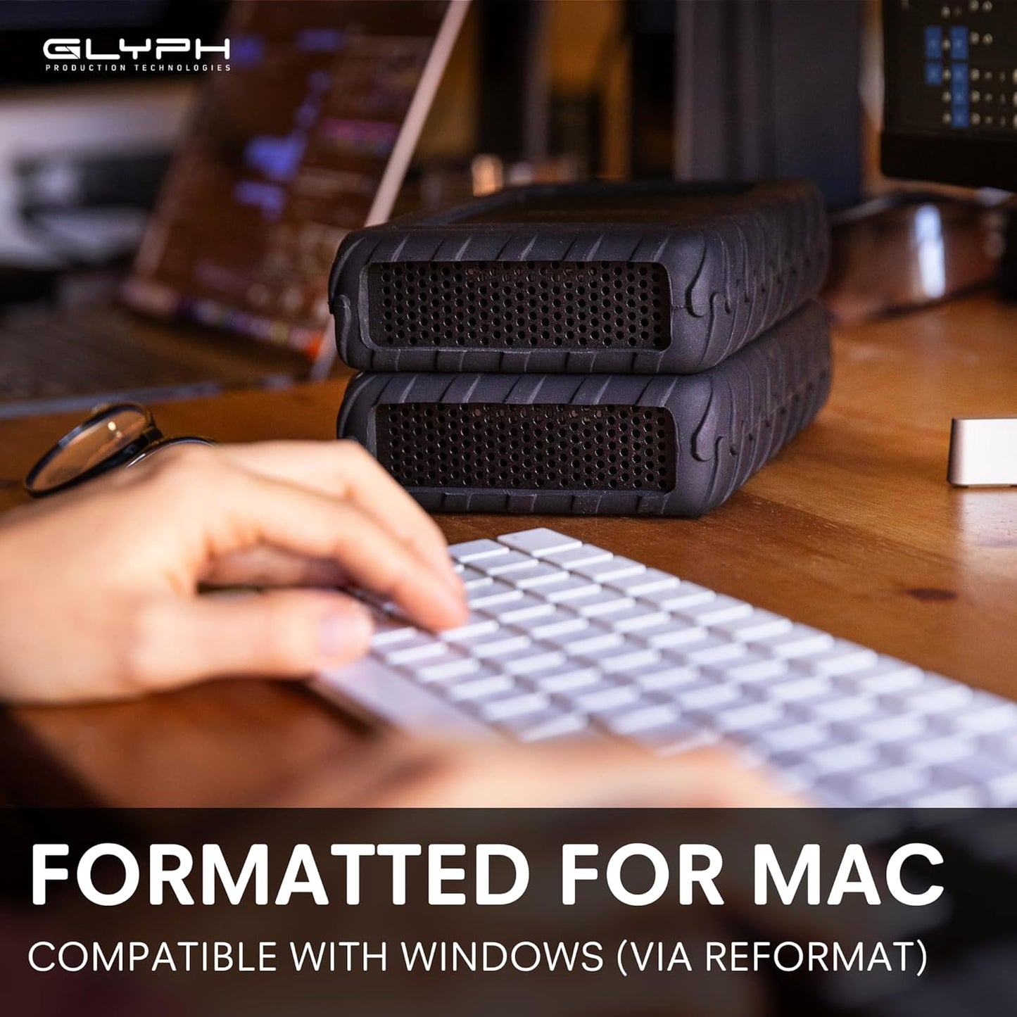 Glyph BlackBox Pro External Hard Drive 7200 RPM, USB-C (3.1,Gen2) (16TB)