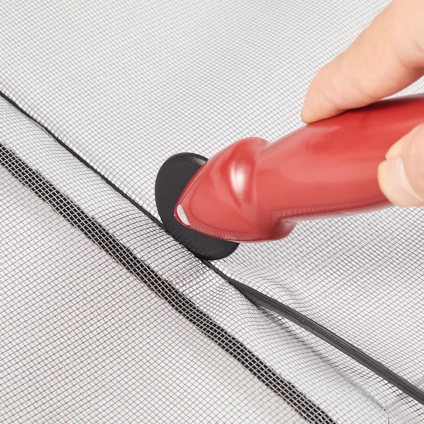 FLYZZZ Screen Spline 0.125" x 25' Spline for Window Screen Door Repair, Round，Black，Suitable for Regular Groove Width 0.122''-0.133''