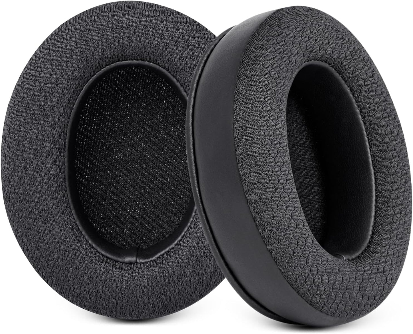 GVOEARS Replacement Earpads for Audio Technica ATH M50X/M40X/M30, HyperX Cloud/Alpha, Sony MDR-7506 Series, Steelseries Arctis earpads Replacement, Ear Cushions Also fit Turtle Beach Stealth & More