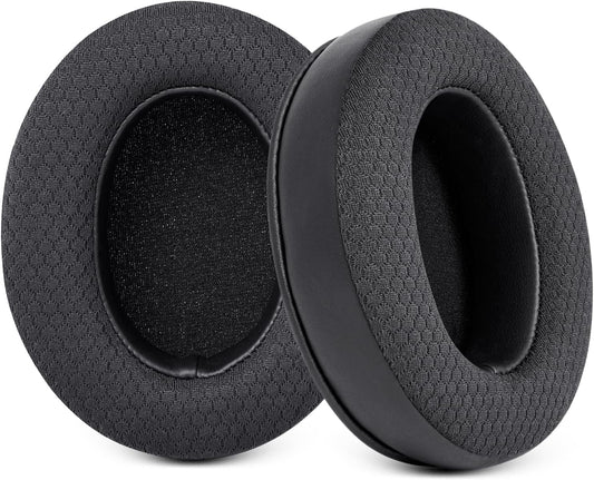 GVOEARS Replacement Earpads for Audio Technica ATH M50X/M40X/M30, HyperX Cloud/Alpha, Sony MDR-7506 Series, Steelseries Arctis earpads Replacement, Ear Cushions Also fit Turtle Beach Stealth & More