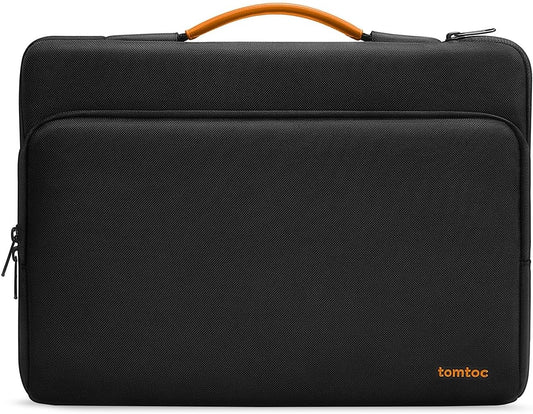 tomtoc 360 Protective Laptop Carrying Case for 2025 13-inch MacBook Air M4/A3240 M3/A3113 M2/A2681 M1/A2337, MacBook Pro M2/A2686 M1/A2337, iPad Pro M4 & iPad Air M3, Water-Resistant Laptop Bag