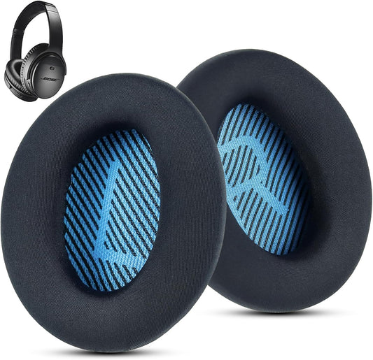 Fabric Comfort -Wzsipod Ear Pads for Bose QuietComfort 35/Qc35ii Headphones, Compatible with QC45 QC25 QC35 QC15 & More Series, Replacement Exclusive Styles, S3