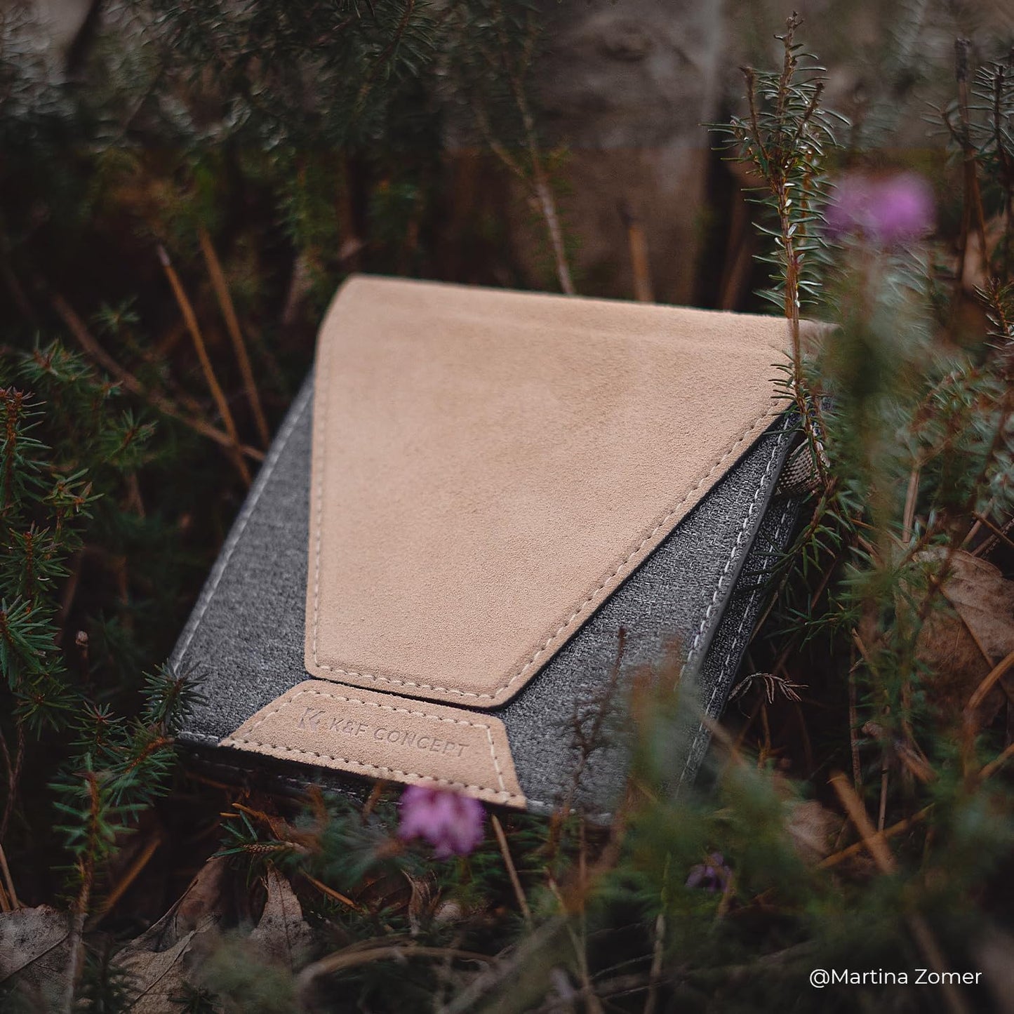 K&F Concept Lens Filter Case 4 Pocket, Leather Carrying Filters Bag Pouch for Square ND CPL etc Filters up to 100x100mm, Designed NANO-X Series Square Bracket 100mm