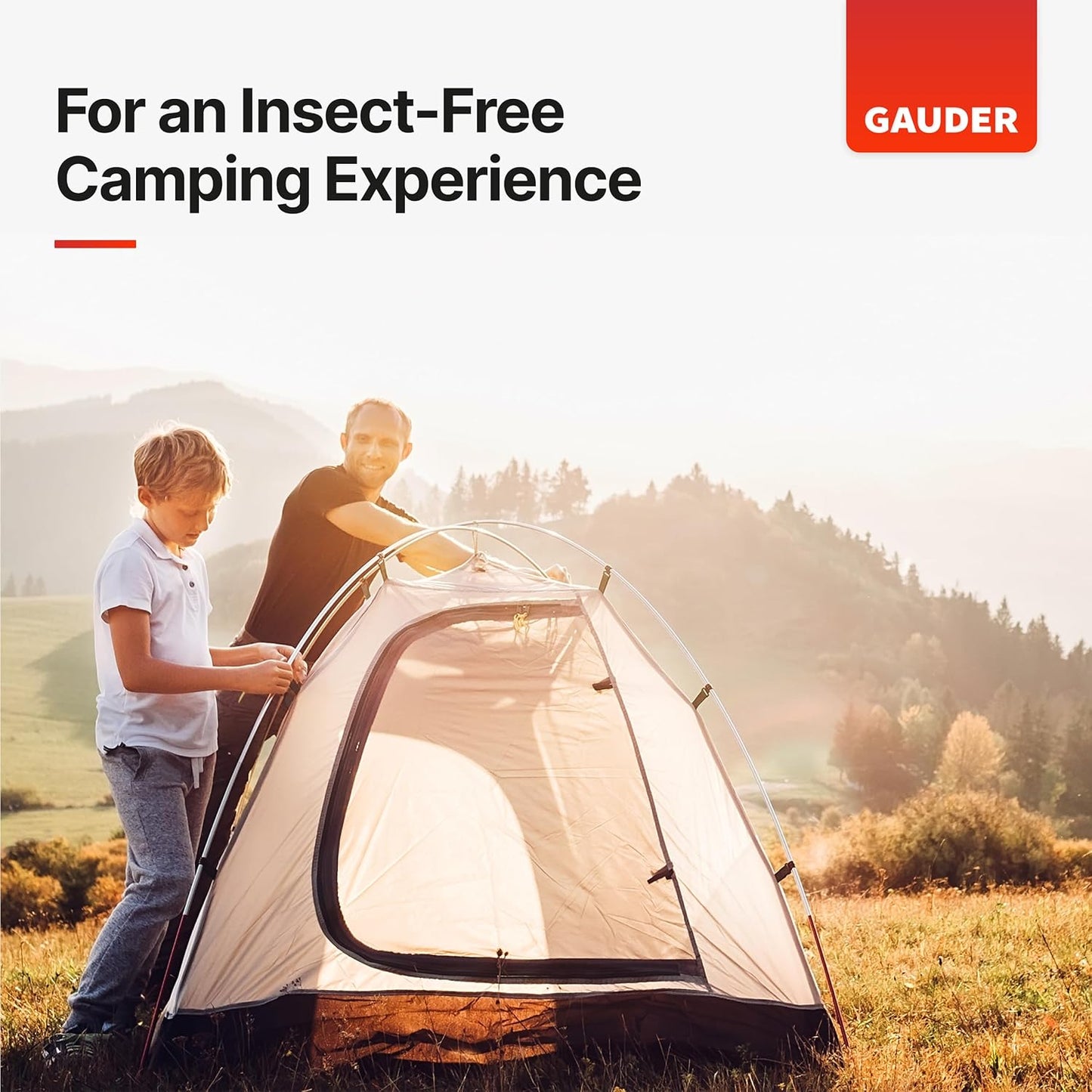 GAUDER Fly Screen Repair Patches - Insect Screen Repair Set Made from Fiberglass Self-Adhesive - for Door, Porch and Window (3 Patches - 5" x 7")