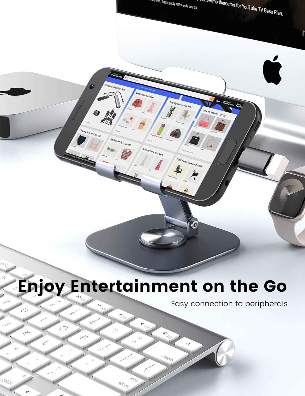 Fidioto Micro USB 2.0 OTG Adapter【10 Pack】, Micro USB to USB-A Female Adapter, The Mobile Phone is Directly Connected to The USB Flash Drive/Keyboard, Plug and Play