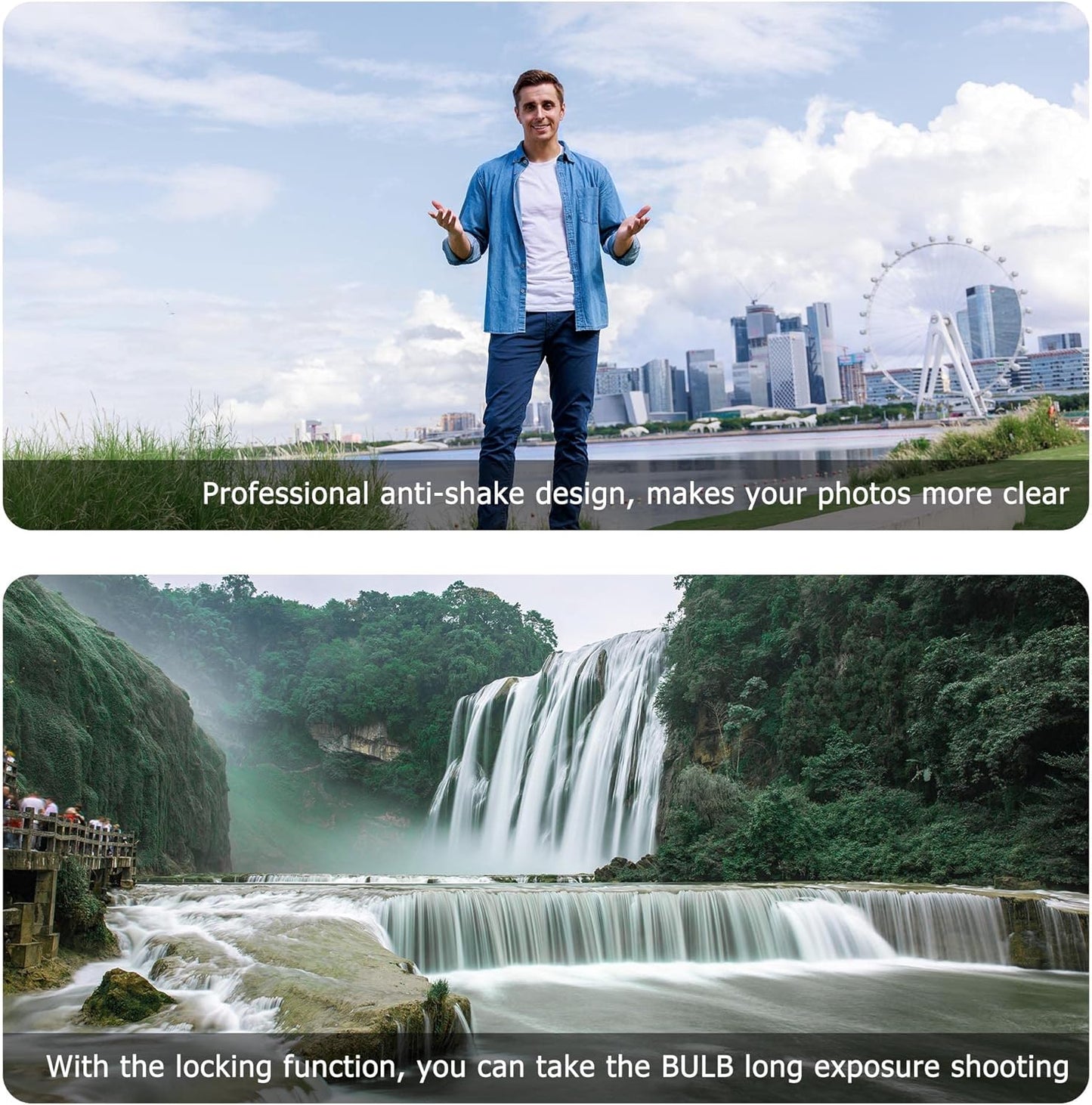 JJC Intervalometer Timer Remote Shutter Release Time Laspe for Panasonic S9 and G100D Cameras, for Long-Exposure Timer Shooting Photography