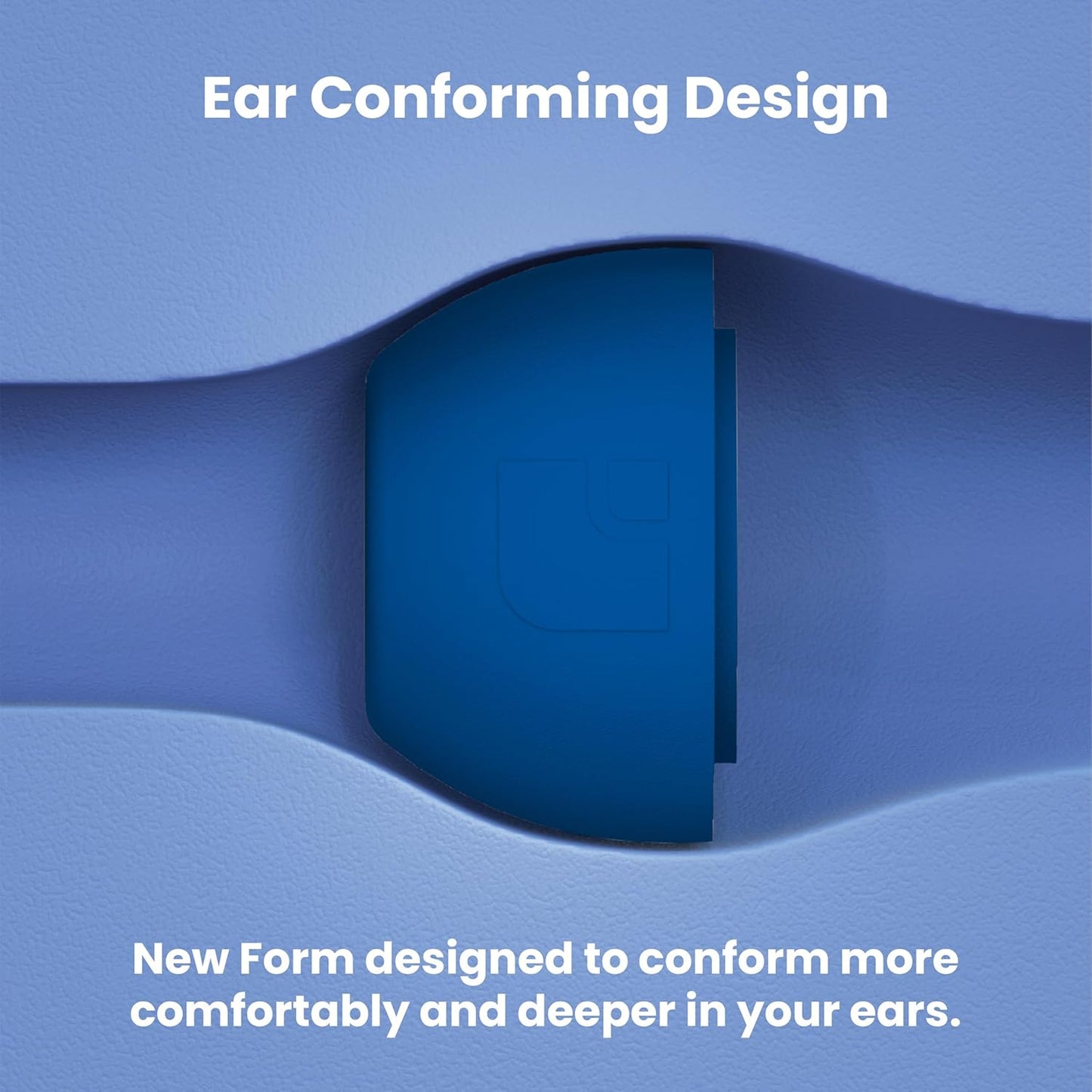 Foam Masters Ultra-Premium Memory Foam Ear Tips for AirPods Pro 1st & 2nd Gen | 3 Pairs | Black Magic Ver 6.0 | Secure | Comfort | Better Noise Cancel | Replacement Buds – Blue, Large